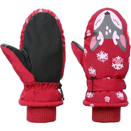 Toddler Vinter Sne Handsker Vandtætte Varm Fleece K