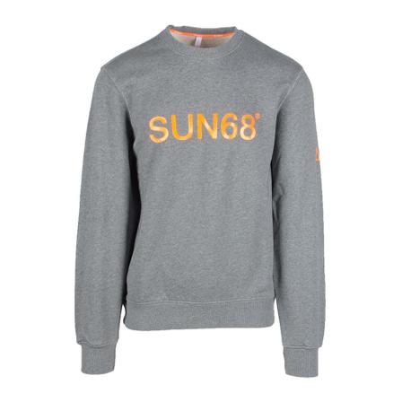 Sun68, Sweatshirt Grijs, Heren, Maat:L