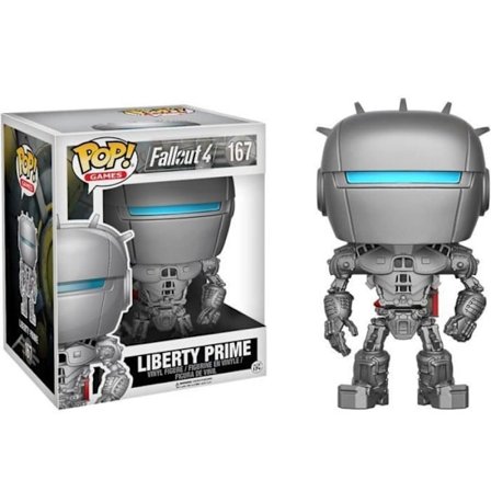 Figurine - Funko - Fallout 4: Liberty Prime - 15 cm - Grå - Unisex