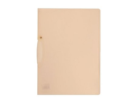 Klämmapp, transparent klämma, A4, plast, vit - Lyreco - Kontorsmaterial - Mappar och plastfickor - Klämmappar