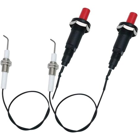 2 stk. Piezo Tændingssæt Piezo Tændingsstift Type Gasgrill
