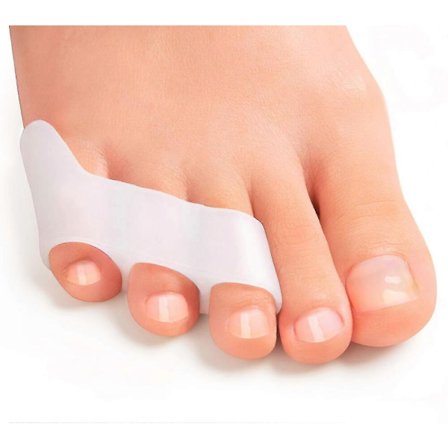 Tåseparerare för att korrigera överlappande tår, gel-tåseparerare för lilltår separation och 4 st