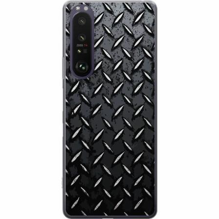 Sony Xperia 1 Iii Mjukt Skal - Metalliskt Mönster
