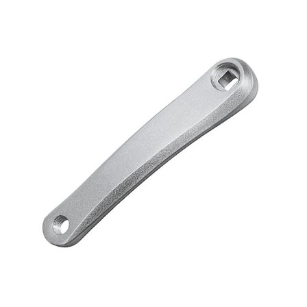 170mm Krankarm Fjellsykkel Venstre Side Krank Firkantet Hull Kranksett Håndtak Del Utskifting Sølv