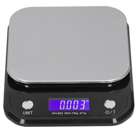 Erittäin tarkka kannettava digitaalinen keittiövaaka ruoan mittaukseen 10 kg 1 g