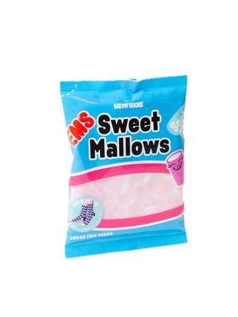Eat My Socks Strømper Sweet Mallows Onesize, Tøj & Bolig, Ankelsokker, Herresokker