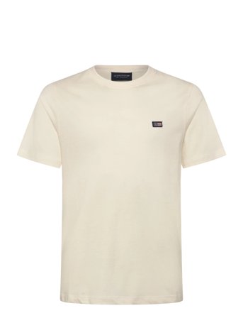 Lexington Clothing Liam Classic Organic Cotton Tee - Cream - 170