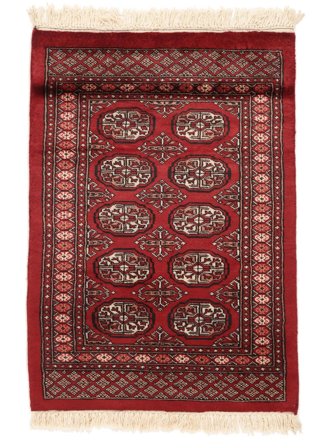Medaljong- Lite Pakistan Bokhara 3Ply Teppe 79X114 Ull