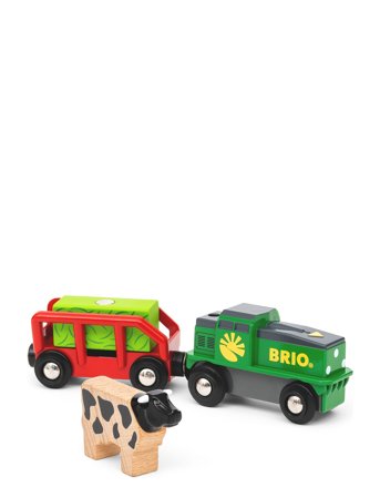BRIO Brio 36018 Farm Battery Train - Multi/patterned - ONE SIZE