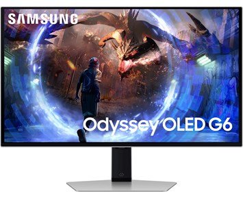 Samsung LS27DG602SUXEN - 27tum OLED-gamingskärm med 360 Hz & 0,03 ms responstid
