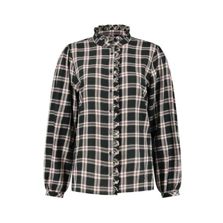 Pom Amsterdam Casual Shirt , Zwart , Dames , Maat: M
