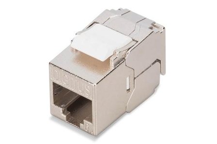 Digitus CAT 6A compact body Keystone Module shielded tool free connection NS