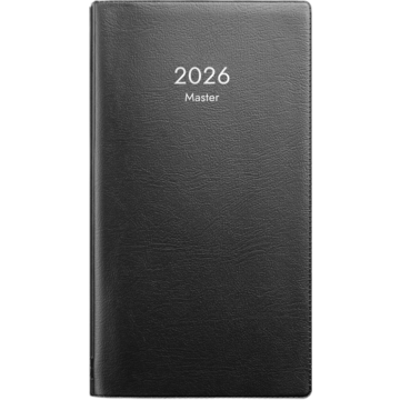 Kalender Master Plast Svart 2026