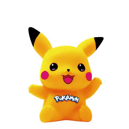 Färgleksak Pikachu Vinyl Spargris Gör-det-självmålad Pengalåda