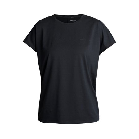 Röhnisch Women's Split Back Tee Women Short sleeved fitness sweater Black XS