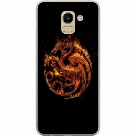 Samsung Galaxy J6 Genomskinligt Skal House Of The Dragon