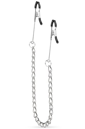 Long Nipple Clamps With Chain - Woome.pl