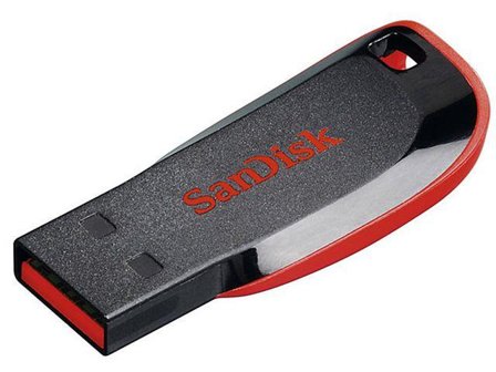 Sandisk Cruzer Blade - USB-flashstasjon - 16 GB - USB 2.0