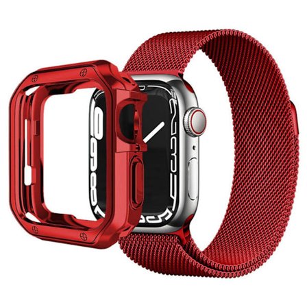 TPU Klockskydd Snabbkoppling Sportklockfodral För Apple Watch Series 7 45mm/Series 8 45mm