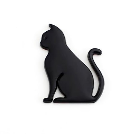 Cat Car Stickers Metal Cat Car Badge SORT