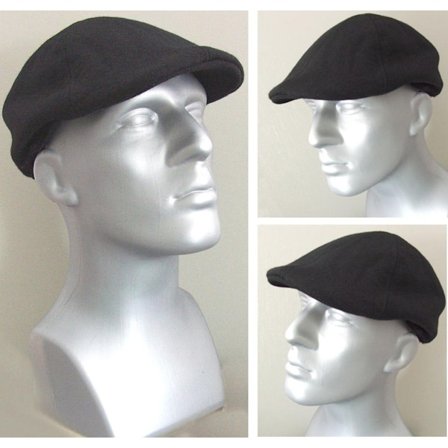 GOLFKEPS! Svart Gatsby Golf Gubb Keps AC