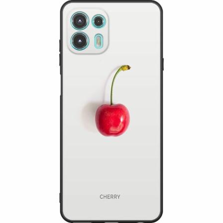 Motorola Edge 20 Lite Svart Skal Cherry