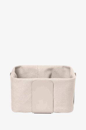Blomus - Leipäkori Desa puuvillaa 20 cm - Valkoinen - Leipäkorit - - Homeroom