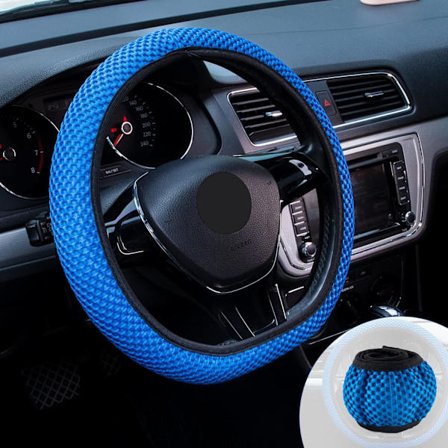 Bil Stretch Elastisk Ratt Hjulskydd, Bil Ratt Hjulskydd, Mikrofiber Andas Is Silke, Bil Interiör Tillbehör