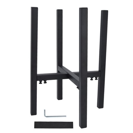 Modern växthållare från mitten av århundradet Metall Tall Pot Stand Indoor