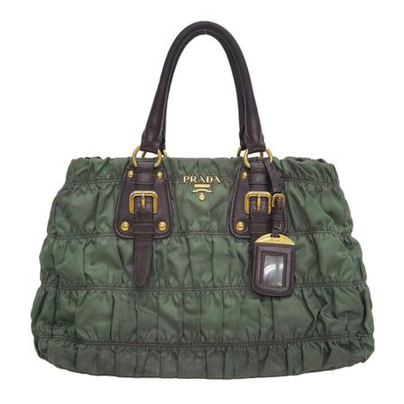 Prada Vintage, Handbags Groen, Dames, Maat:ONE Size