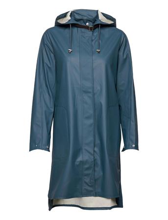 Raincoat Outerwear Rainwear Rain Coats Blå Ilse Jacobsen
