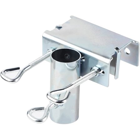 Parasol Fastgørelsesclips til Parasol Justerbare Haver, Parasolklemme til Stol, Skrivebord, Terrasse, Altan, Ø25-38mm