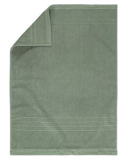 Frottéhandduk Helle enfärgad, 500g Grön - 50x70 cm - Borganäs of Sweden