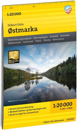Calazo Stikart Oslo: Ostmarka 1:20.000