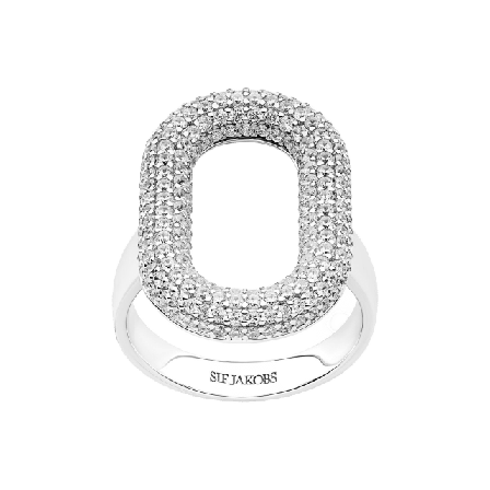 Sif Jakobs Jewellery Ring Capri Ringar Dam Silver 58