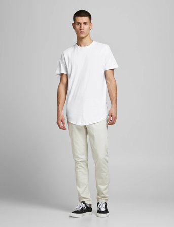 Jack & Jones Jjenoa Tee Ss Crew Neck 3Pk Mp Noos - White - M