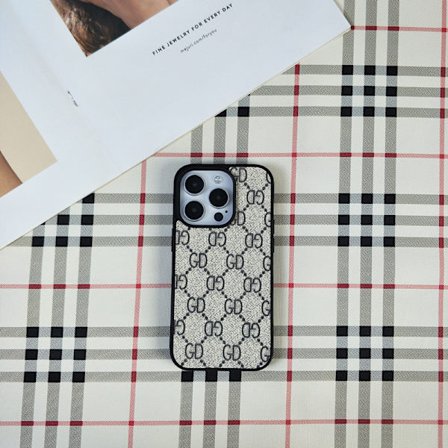 iPhone lyxvarumärke design stöttåligt telefonfodral