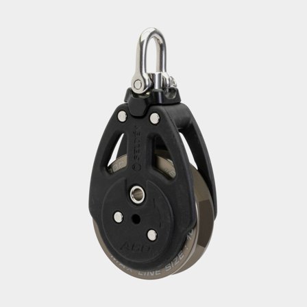 Seldén A60+ - 60 mm Automatic Ratchet Block with Aluminium Sheave (406-360-51)