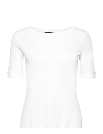 T-Shirts T-shirt Top Hvid Esprit Collection