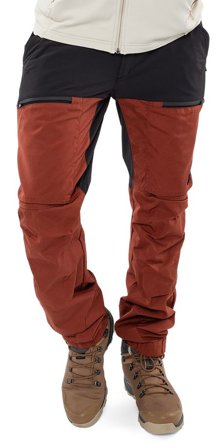 Fristads Outdoor Herr Carbon friluftsbyxor semistretch, Roströd/Svart