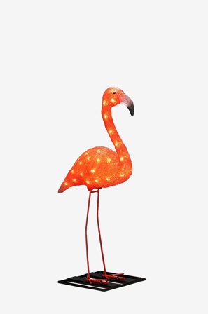 Konstsmide - Flamingo LED højde 70 cm - Orange - Dekorationsbelysning - Fra Homeroom