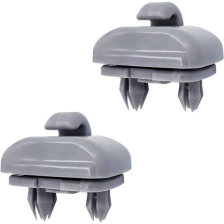 2 st Solskyddsskärmsklämmor för Audi