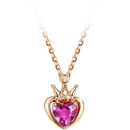 45 cm Naturstenshalsband för Kvinnor, Trendigt Enkelt Hänge Hals Smycke Tillbehör Presenter till Dam & Flickor