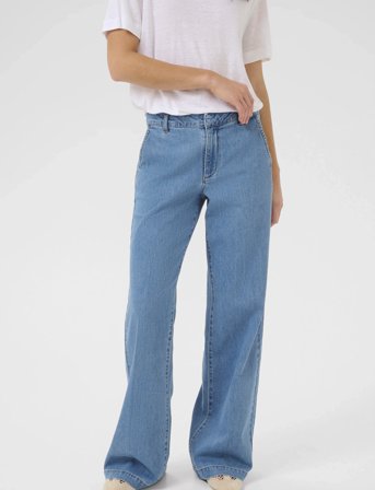 My Essential Wardrobe 30 The Lara 115 Pant - Blue - 40 x 32