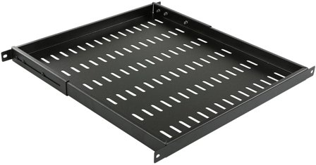 Lanview by Logon - rack-hylle - D=470 mm, adjustable side arm - 0.5U