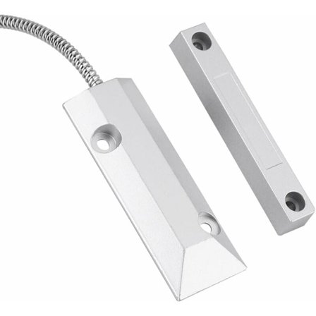 Magnetisk kontakt sensor detektor metal dør vindue alarm dør åbning detektor sikkerhedsalarm system med kabel hjem garage sikkerhedssæt