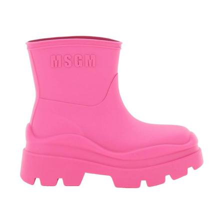 Msgm - Gummistövlar - Rosa - Dam - Storlek: 37 Eu, Dam, Storlek: 37 EU