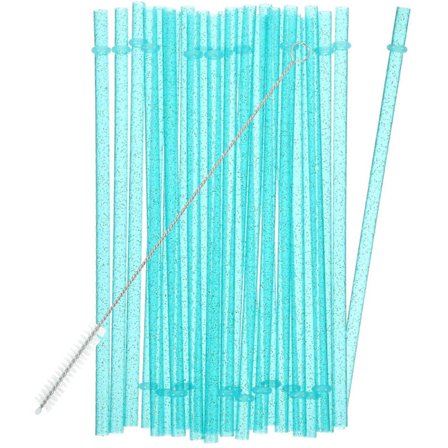 Moniväriset juomapillit uudelleenkäytettävät pillit juhliin ja festivaaleihin 25 kpl sileä pinta-lingling}