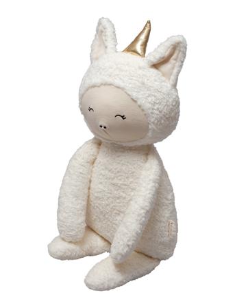 Big Buddy - Unicorn Toys Soft Toys Stuffed Animals Valkoinen Fabelab