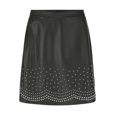 Onstage, Studded Skirt Czarny, Kobieta, Rozmiar: M